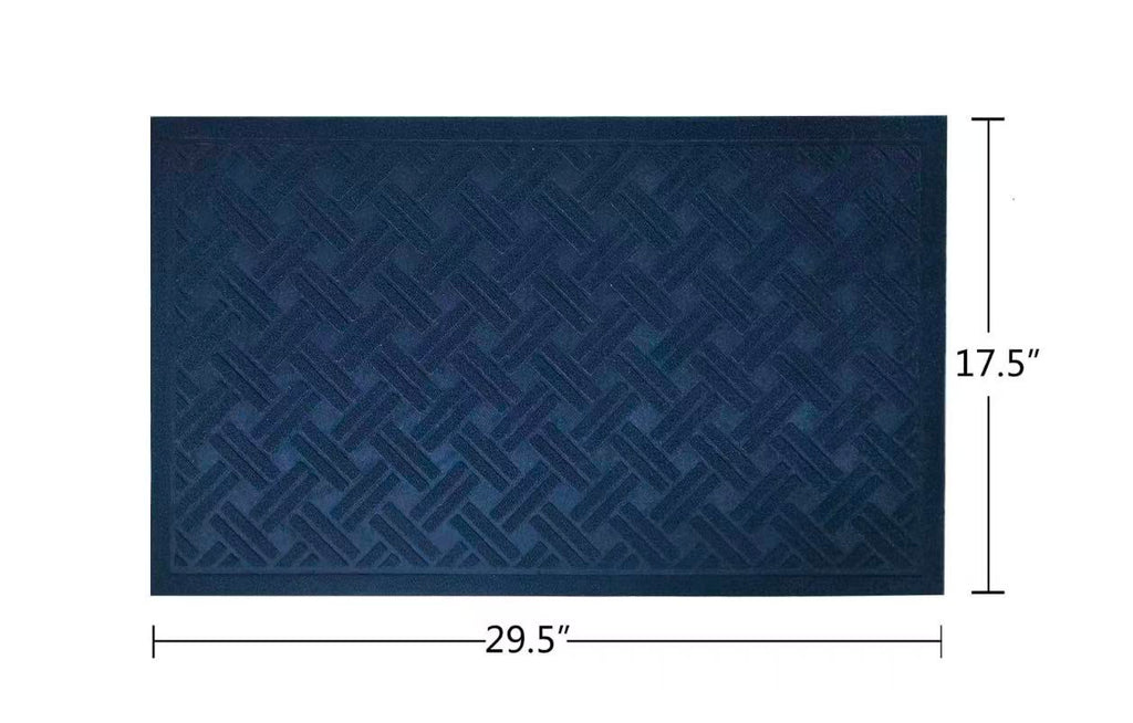 Indoor/Outdoor Doormat – Non-Slip Rubber Backing, Dirt & Mud Trapper for High Traffic Areas (Patio, Porch, Garage).