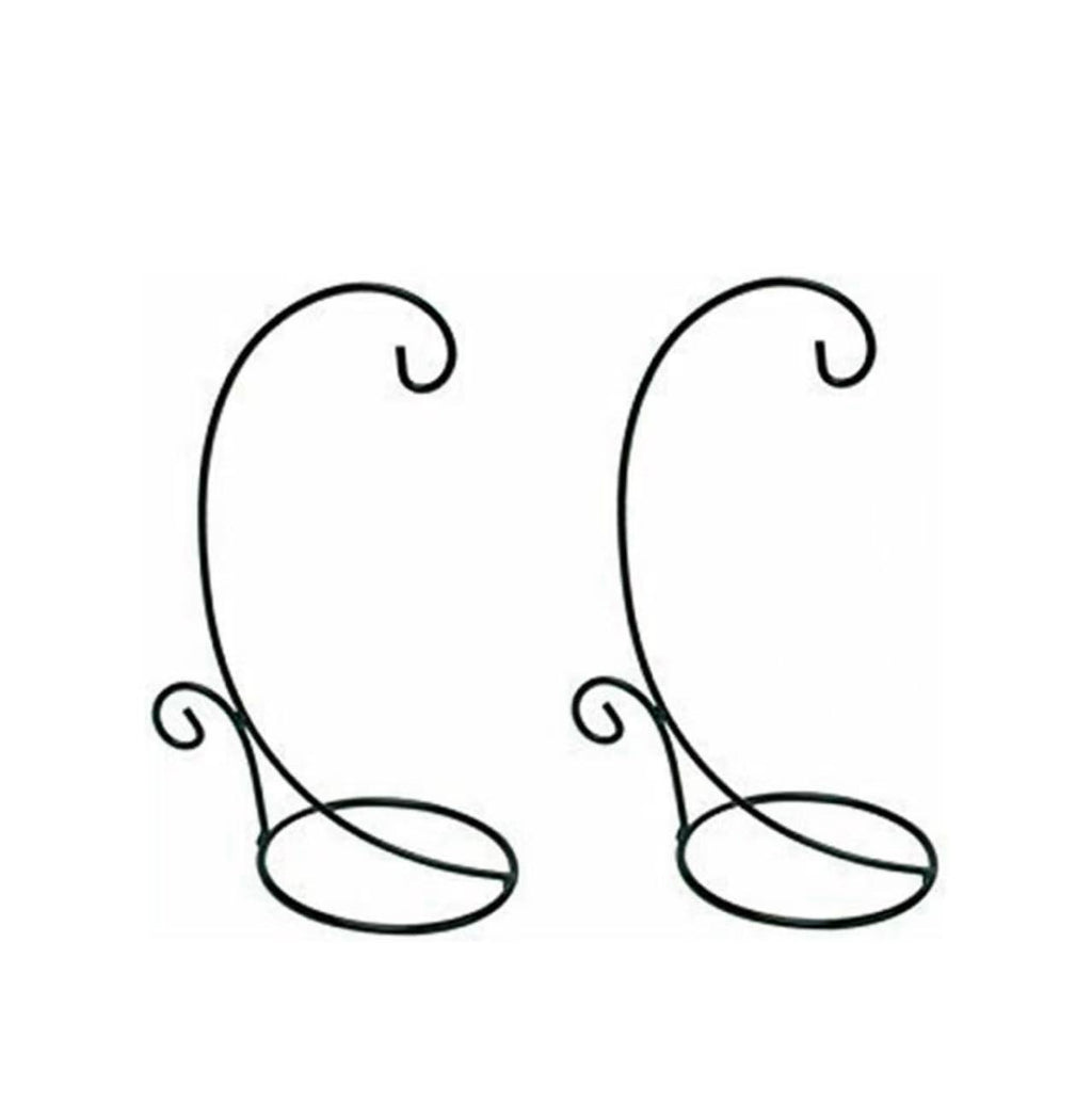 Set of 2 Small Plant & Ornament Display Stands – Hanging Stands for Terrariums, Air Plants, and More